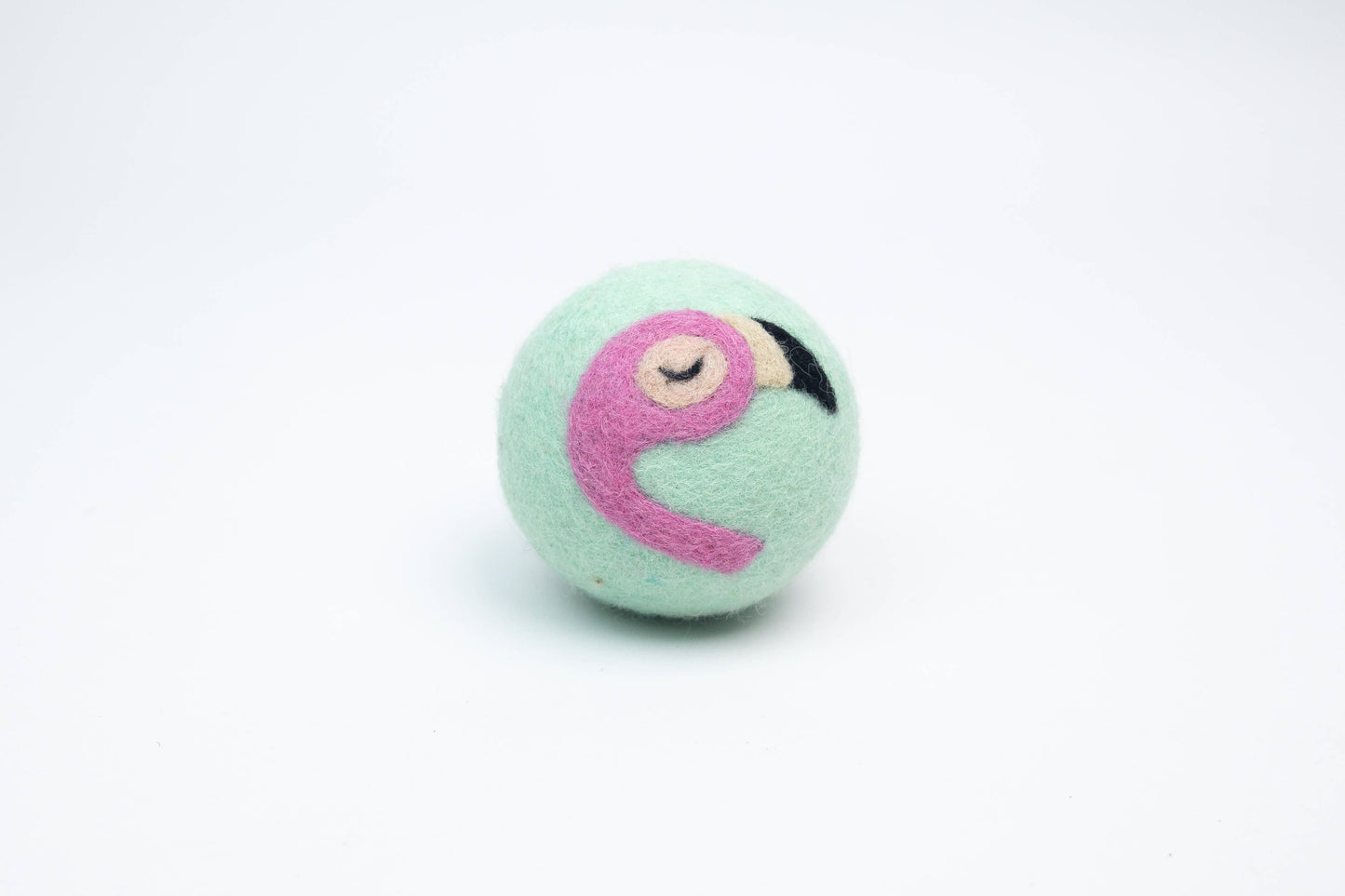 Avocado Cactus Flamingo Hedgehog Taco Eco Wool Dryer Balls : Hedgehog