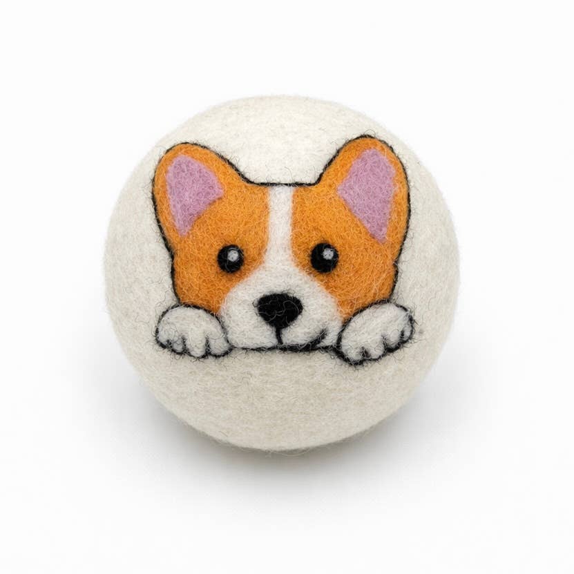 Dogs: Eco Wool Dryer Balls Fair Trade: Pug