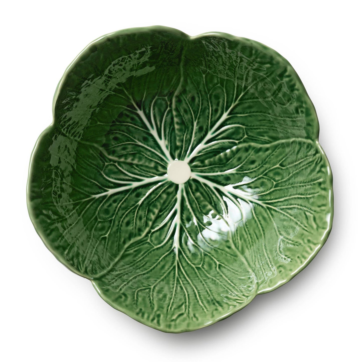Le Jardin Cabbage 3-D Deep Bowl 12.75in x 5in 128 oz