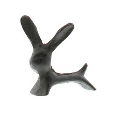 Pablo Critter - Cast Iron Bunny - Brown