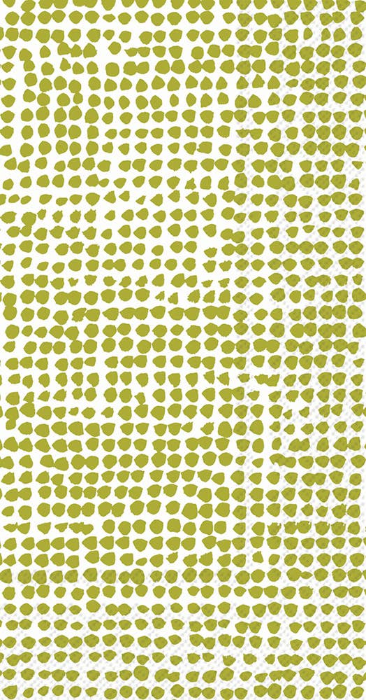 Paper Guest Towels 16 Ct Orkanen White Green Marimekko