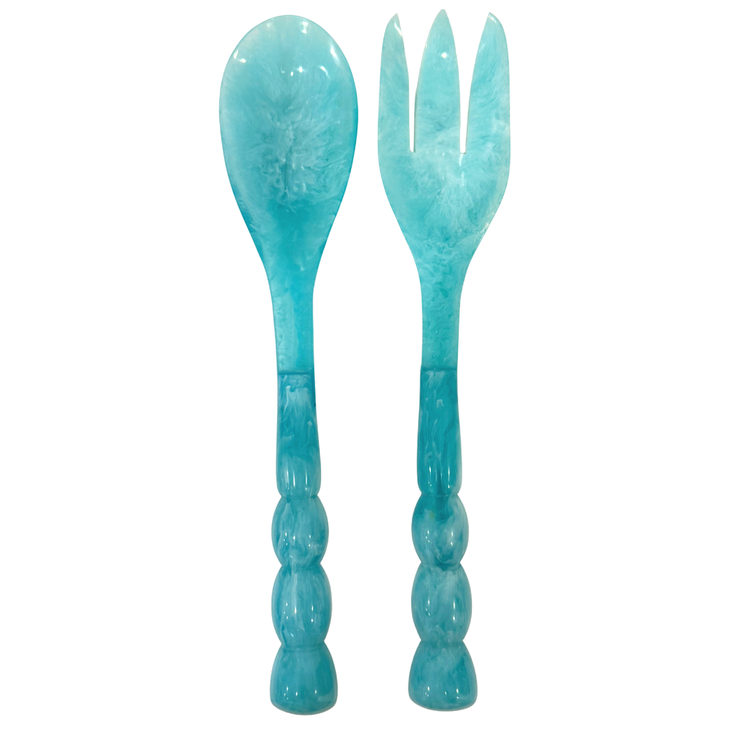 Bermuda Salad Servers, SumnerEdit: Green