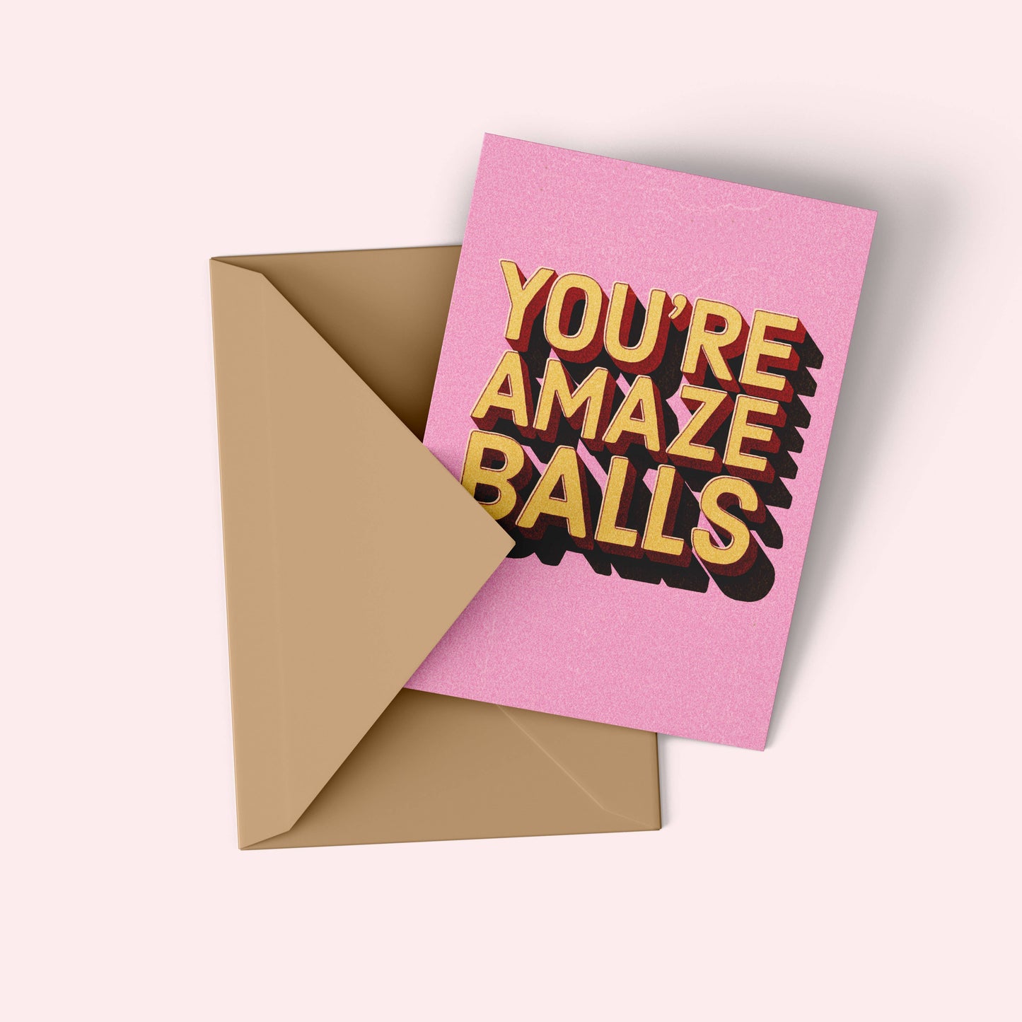Sweet Encouragement - You're Amazeballs Greeting Card