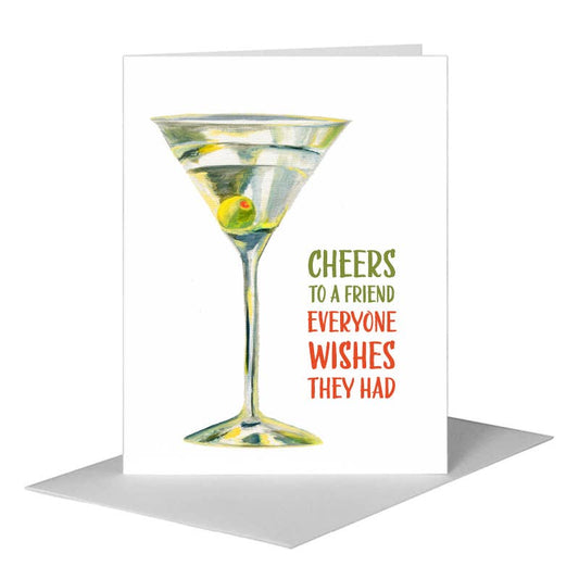 Martini, Greeting Card (7135S): A2 Card