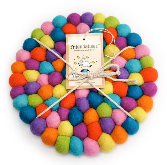 Shiny Happy Eco Trivets - Rainbow: Eco Trivet