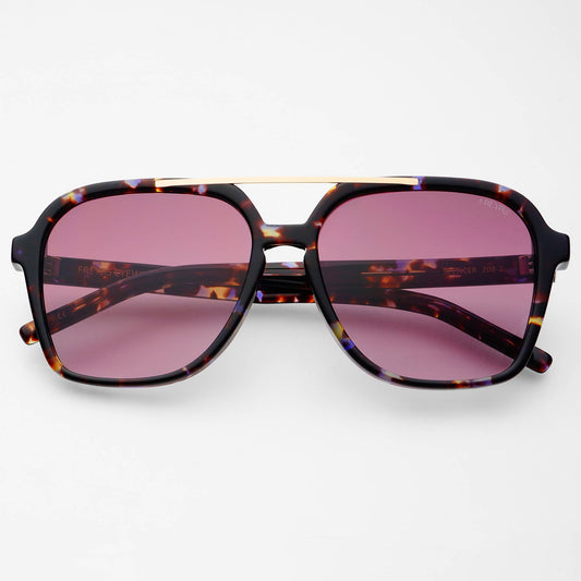 Freyrs Spencer Unisex Aviator Sunglasses : Lavender
