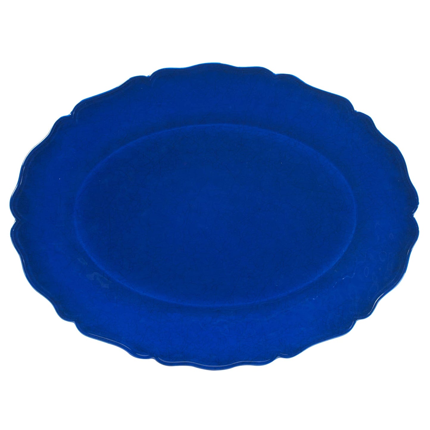 Indigo Blue 100% Melamine Oval Platter
