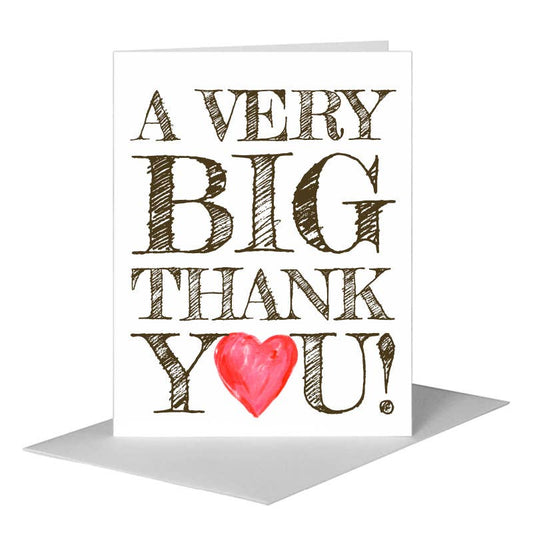 Big, Greeting Card (#8053A): A2 Card