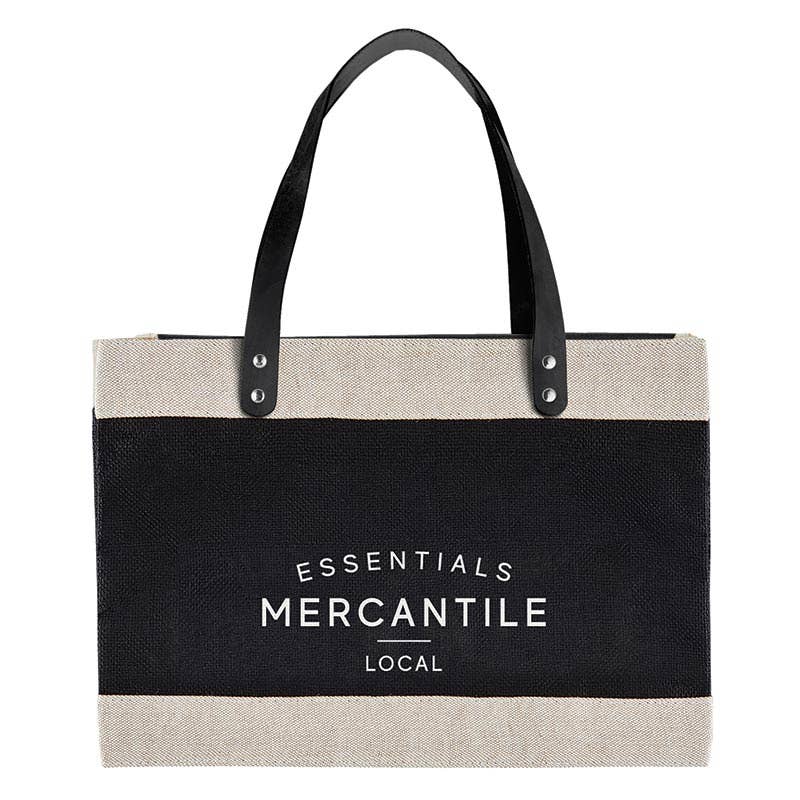 Large Black Market Tote - Mercantile