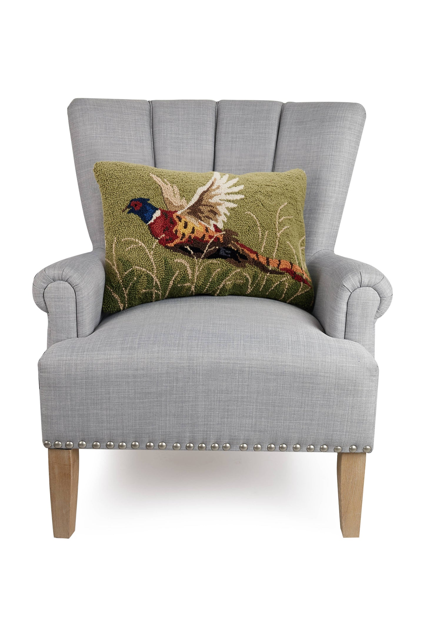 Pheasant Hook Pillow 14x22