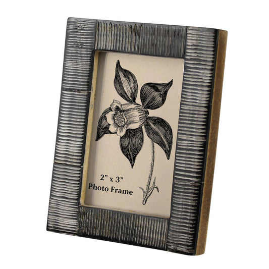 Picture Frame, Chagrin Horn 2x3