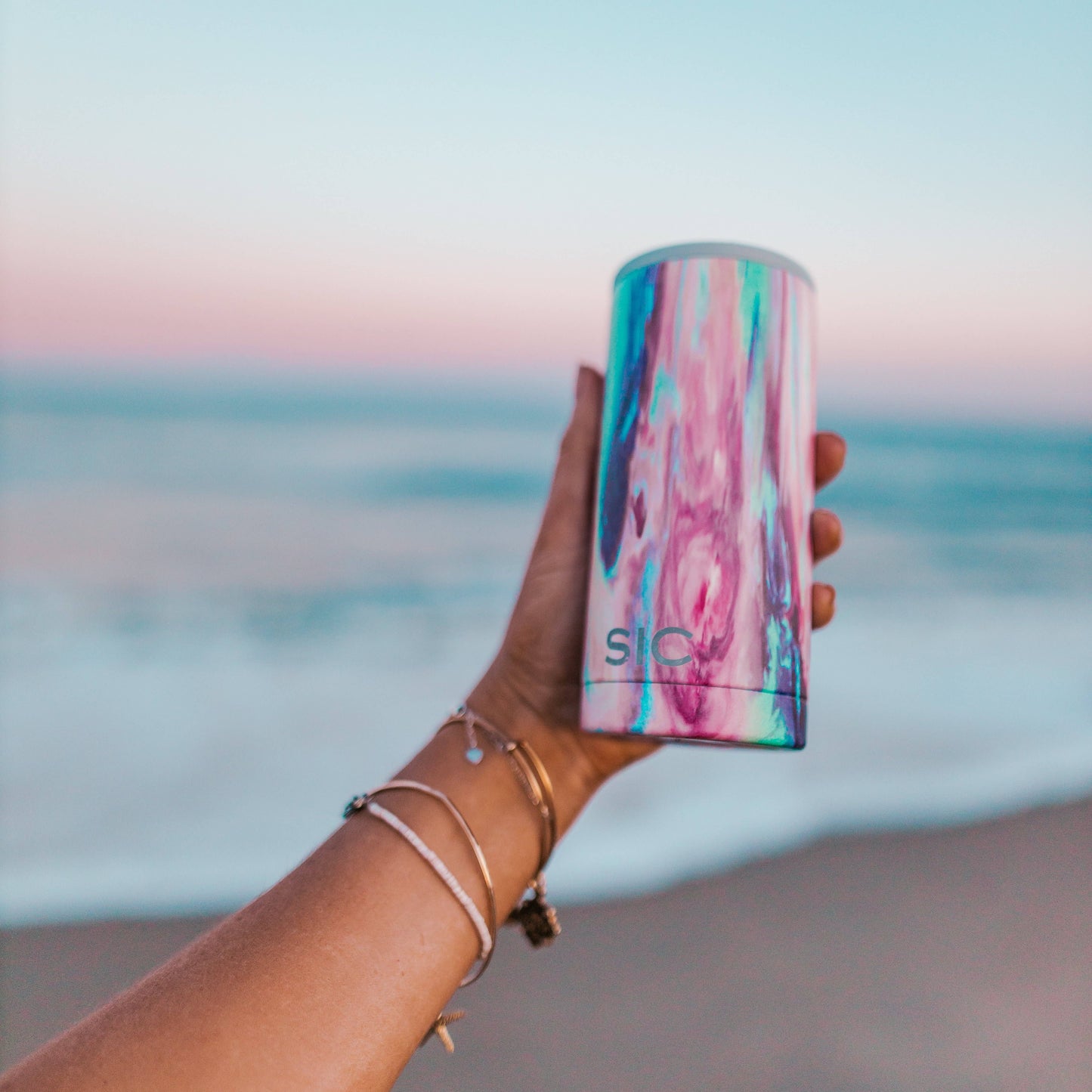 SIC Slim Can 12oz. Cooler | Cotton Candy