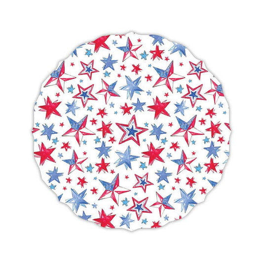 Patriotic Stars Posh Die-Cut Placemats: Default Title