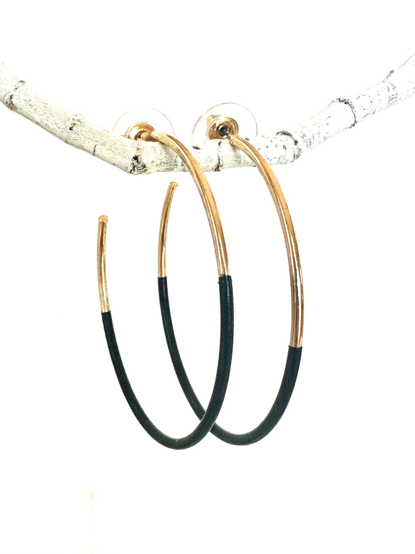 Colored hoops-White/gold