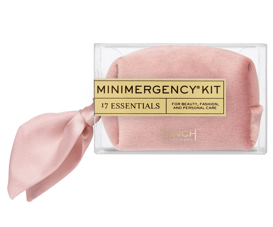 Velvet Scarf Minimergency Kit: Blush