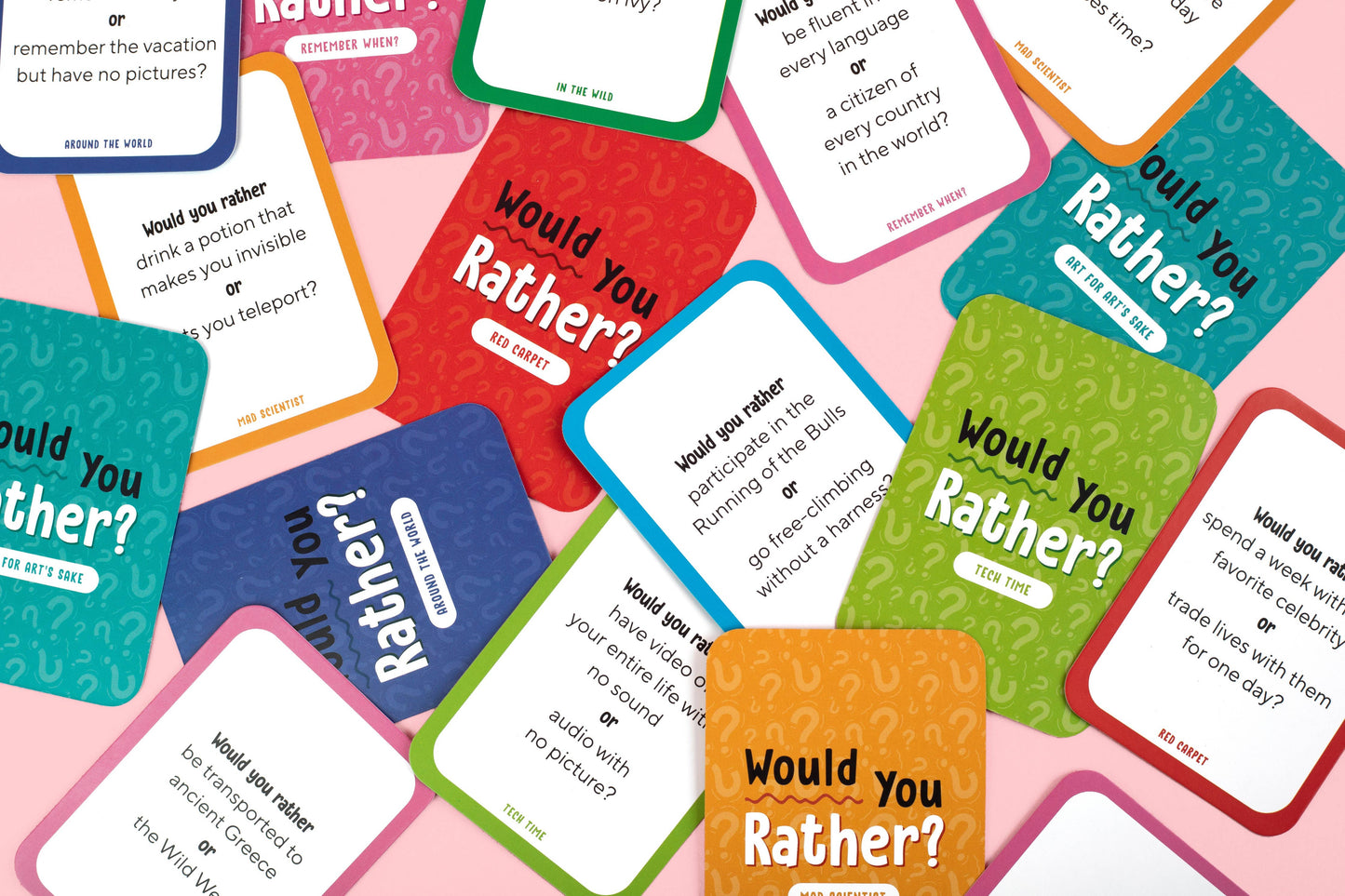 Would You Rather? Family Card
