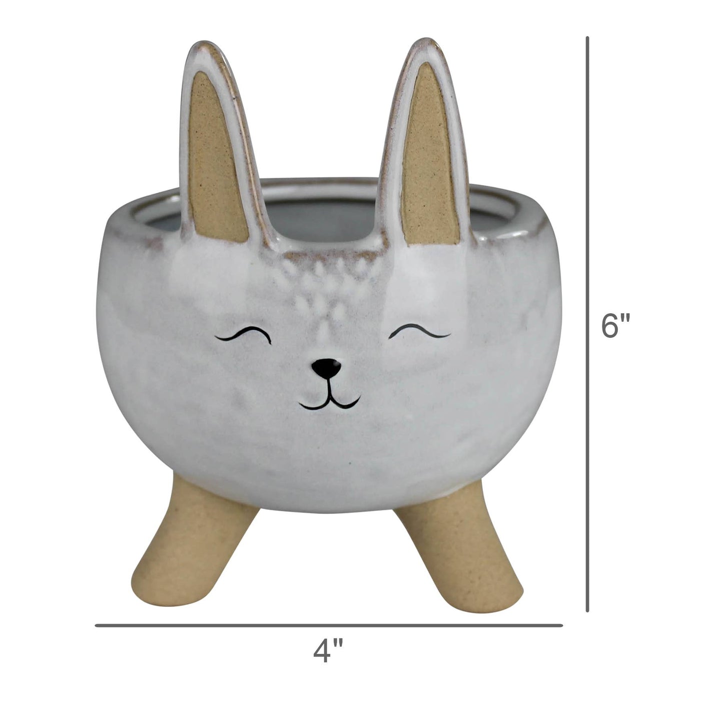 Ceramic Bunny Planter