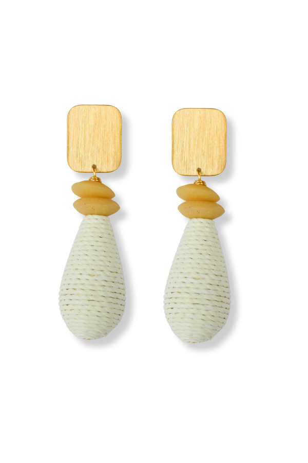WS Aimee Earrings: Tomato