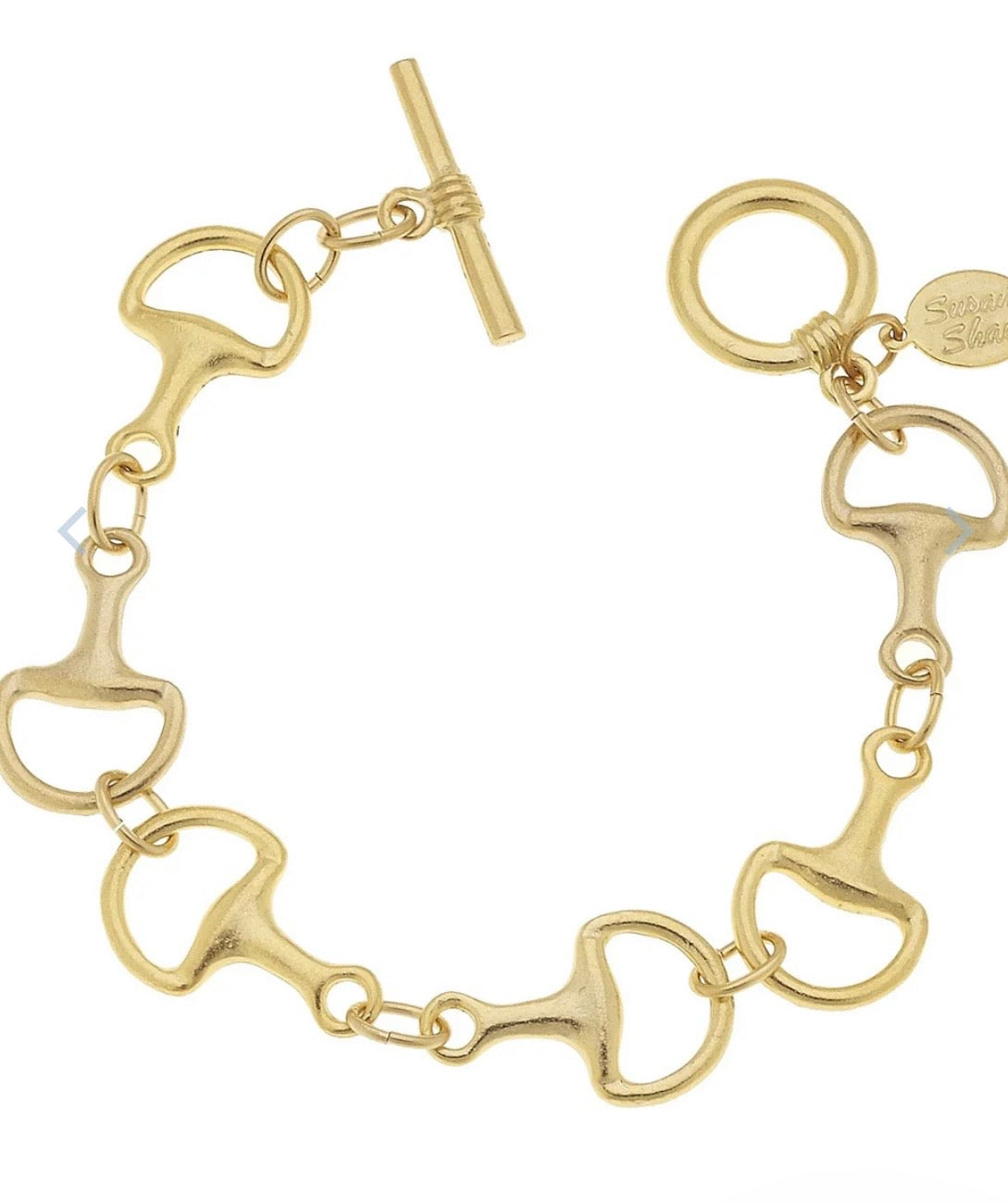Susan Shaw Horse Bit Toggle Bracelet