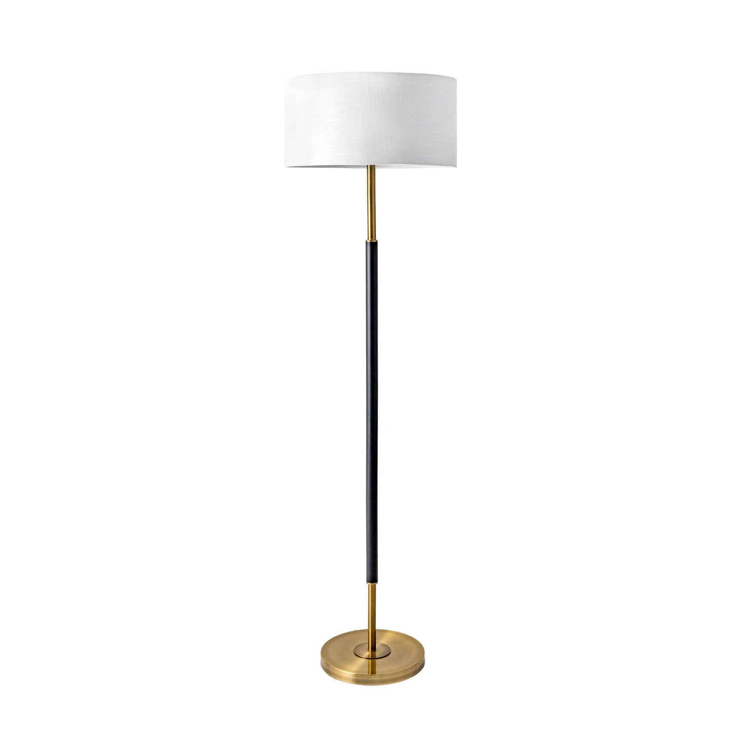 Marshall 61" Metal Floor Lamp: Black / 60.5" H x 17" W x 17" D