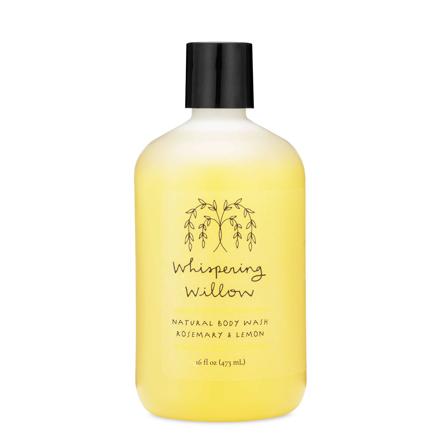 Whispering Willow Rosemary & Lemon Body Wash - 16oz Plastic (Seasonal)