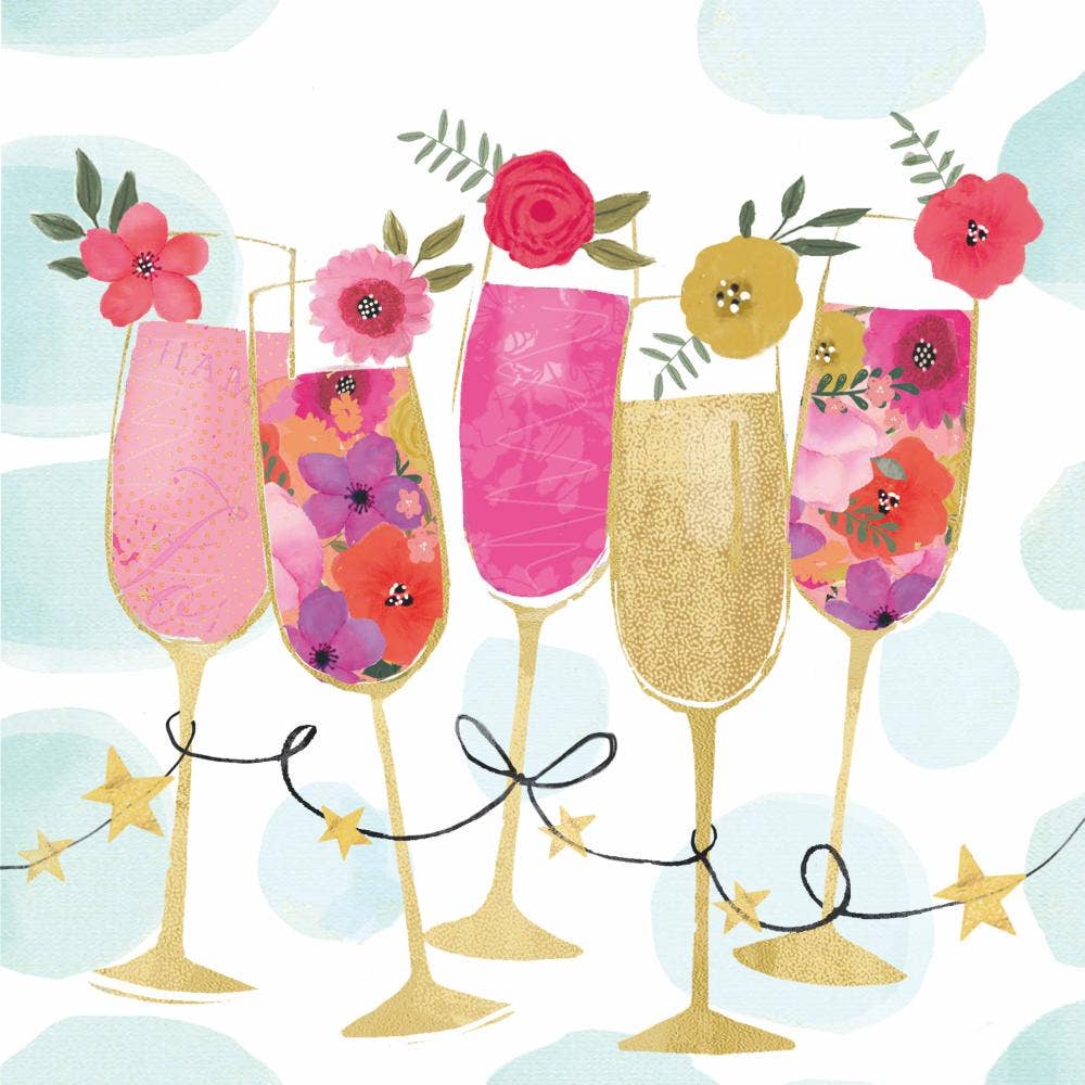 HAPPY DRINKS Cocktail Napkins