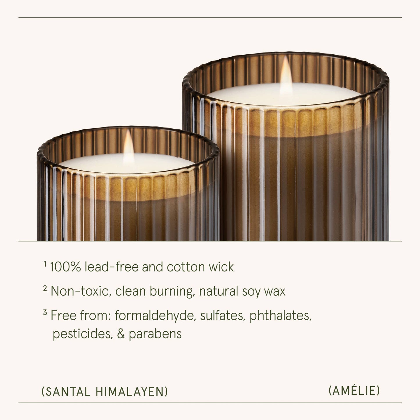 La Jolie Muse - Scented Candle - Santal Himalayen - 19oz | La Jolie Muse