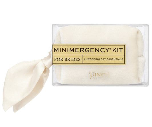 Velvet Minimergency Kit for Brides: Ivory
