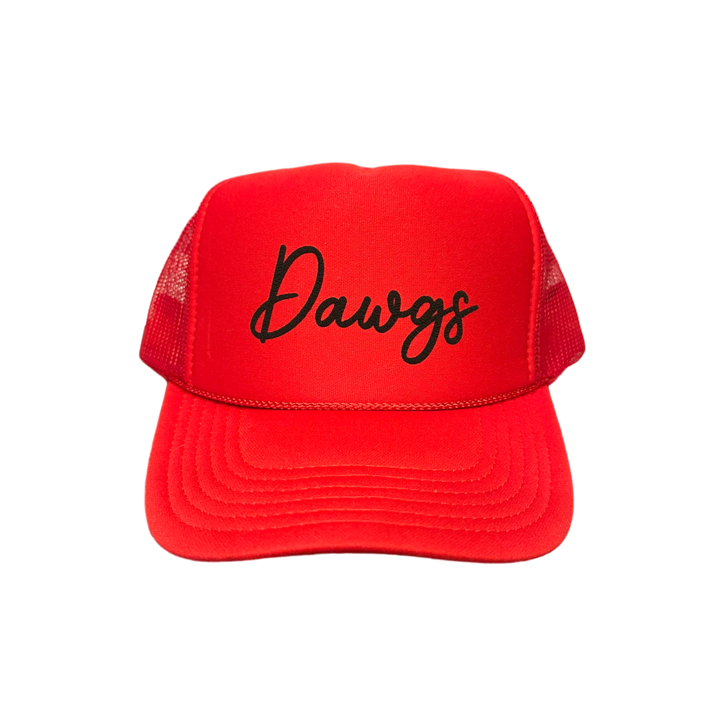 Dawgs - Red Trucker Hat