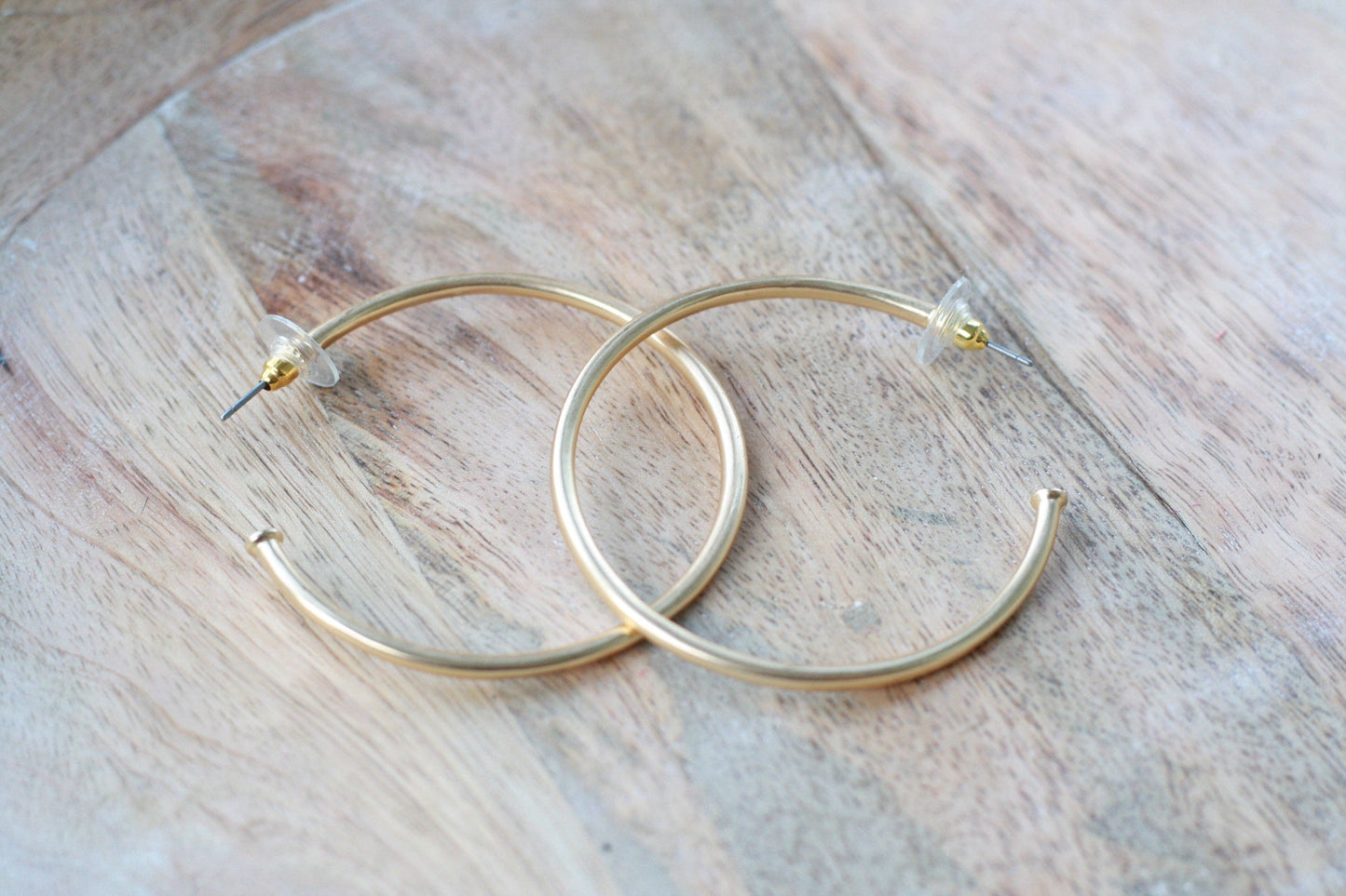 Skinny Everyday Gold Hoops | Classic Hoop Earrings