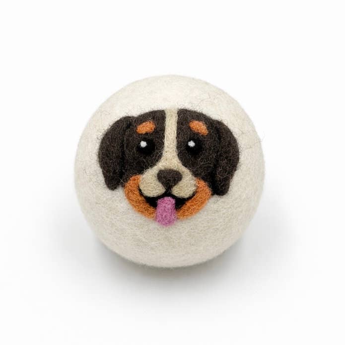 Dogs: Eco Wool Dryer Balls Fair Trade: Pug