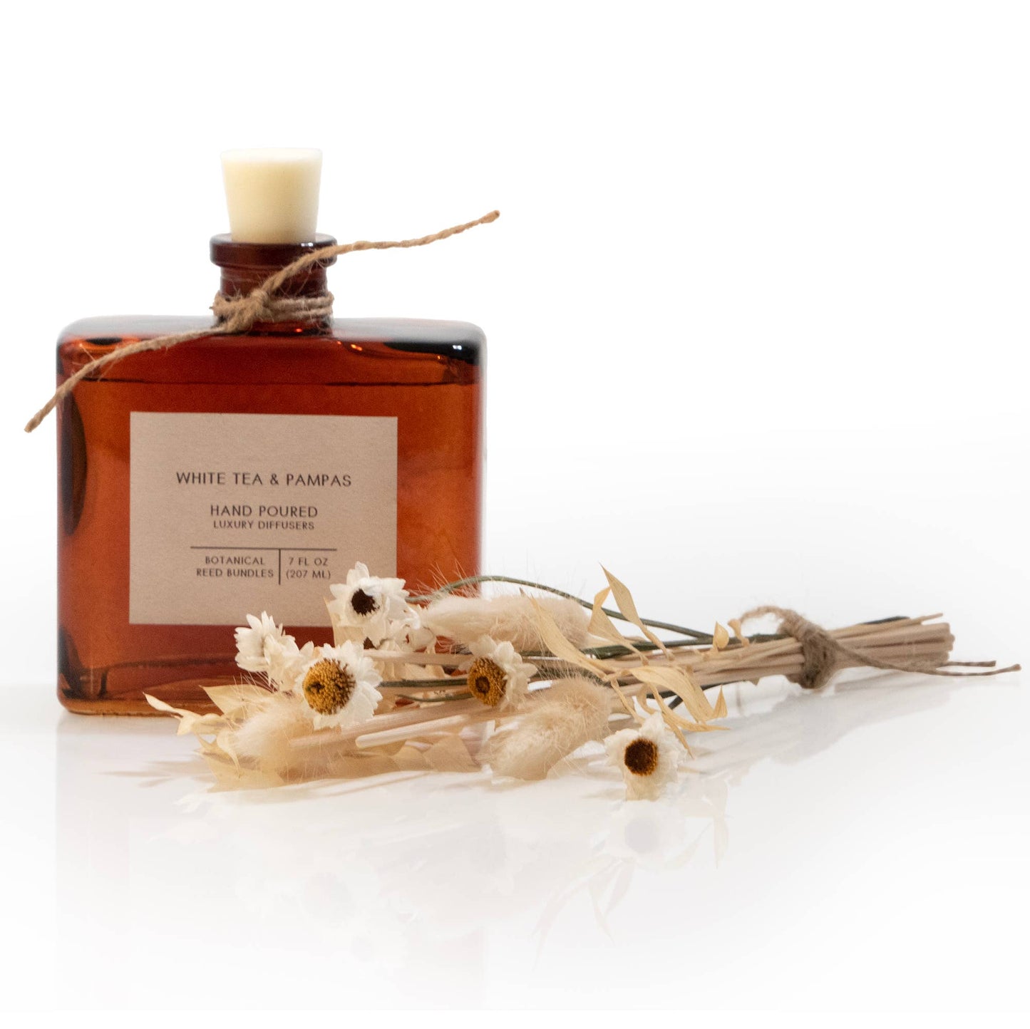 Andaluca White Tea & Pampas Bouquet Reed  Fragrance Diffuser