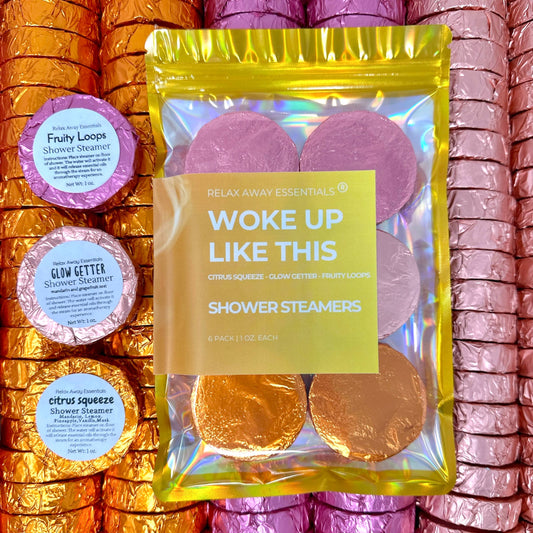 Woke Up Like This Shower Steamers 6 Pack - Made in USA
