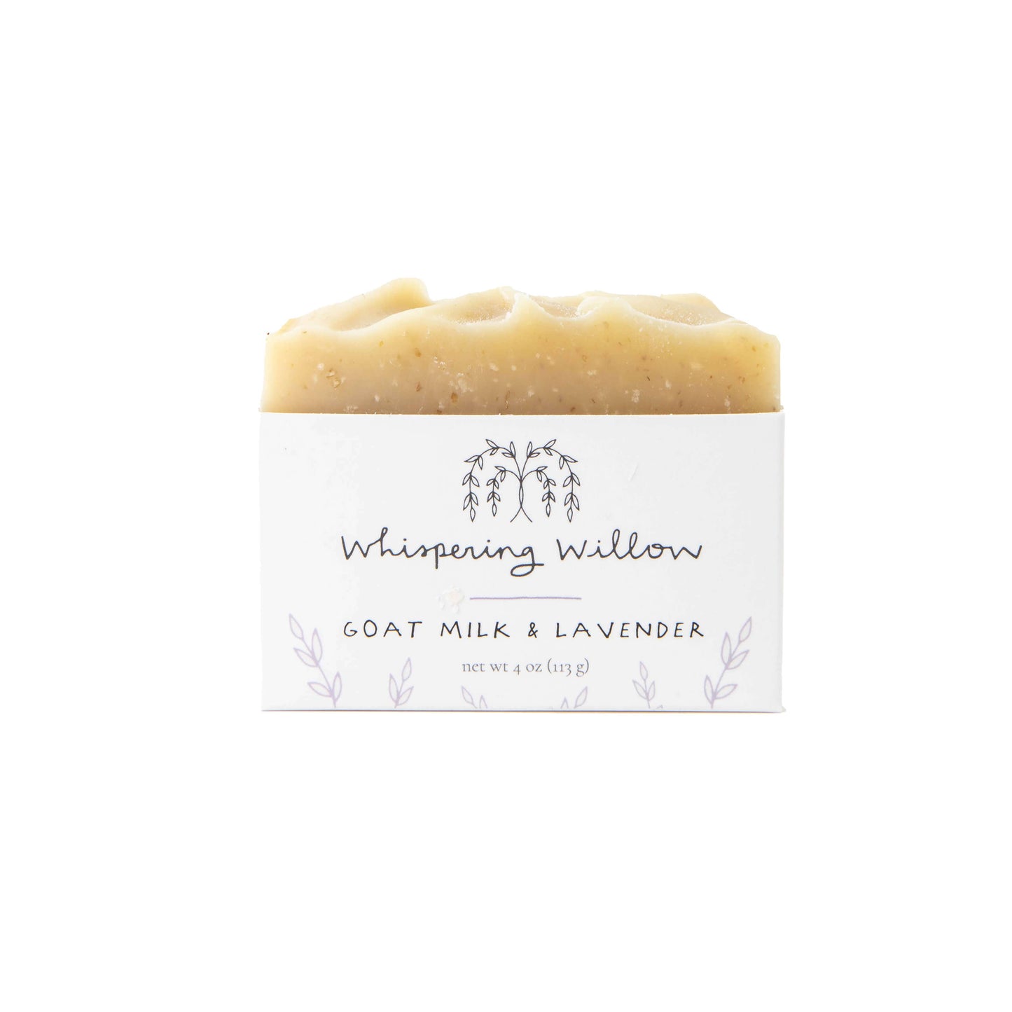 Whispering Willow Bar Soap - Goat Milk Lavender