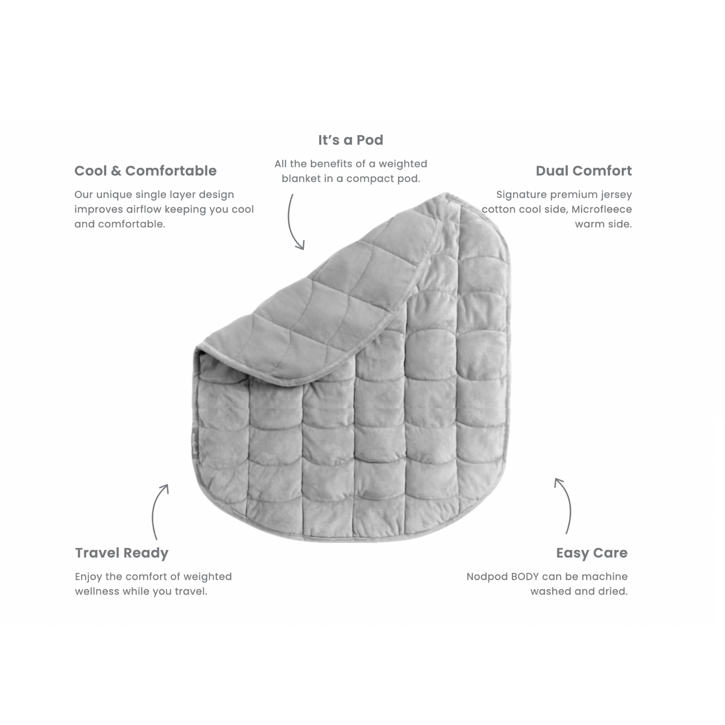 Nod Pod Bone BODY - Weighted Blanket