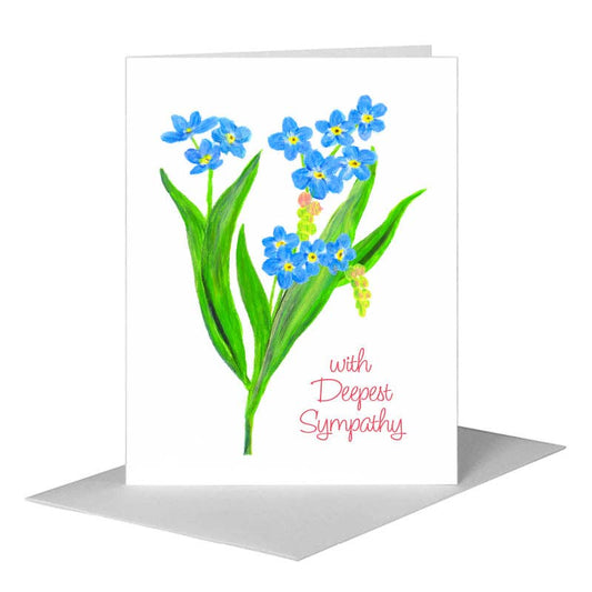 Forget Me Not, Greeting Card