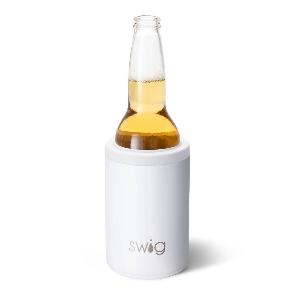Swig - White Can + Bottle Cooler (12oz)