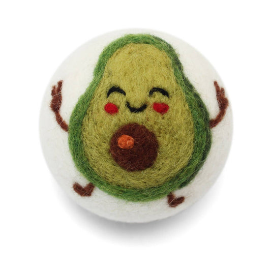 Whimsy: Eco Wool Dryer Balls : Avocado