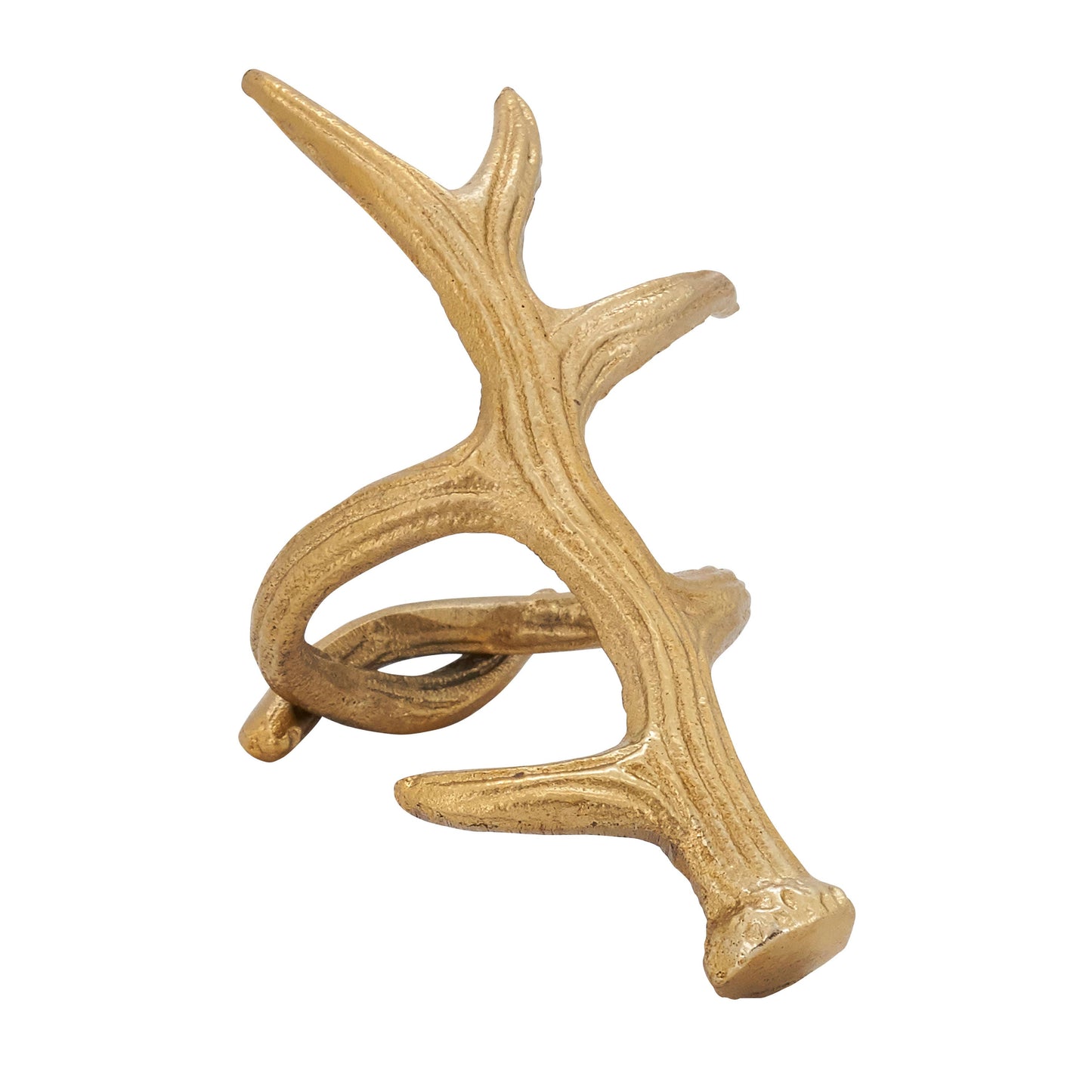 Antler Napkin Ring: Bronze