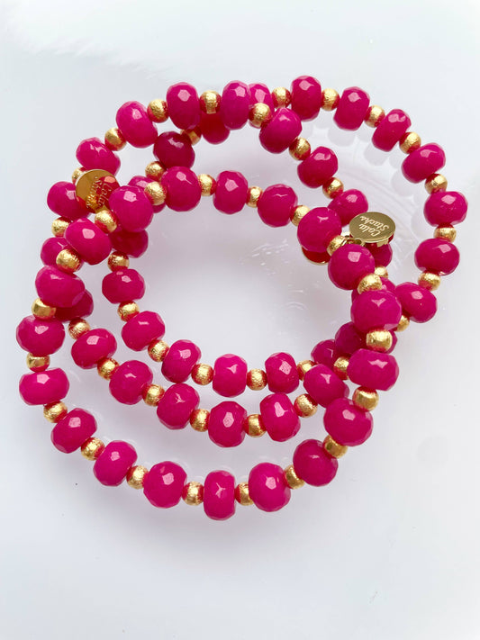 Hot Pink Sequoia Bracelet