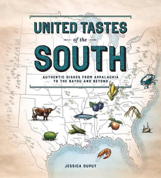 United Tastes of the South (Southern Living): 9.25 x 10.37 x 1 / Hardcover / 336