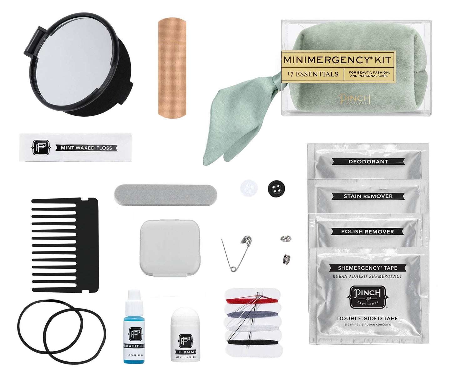 Velvet Scarf Minimergency Kit: Blush