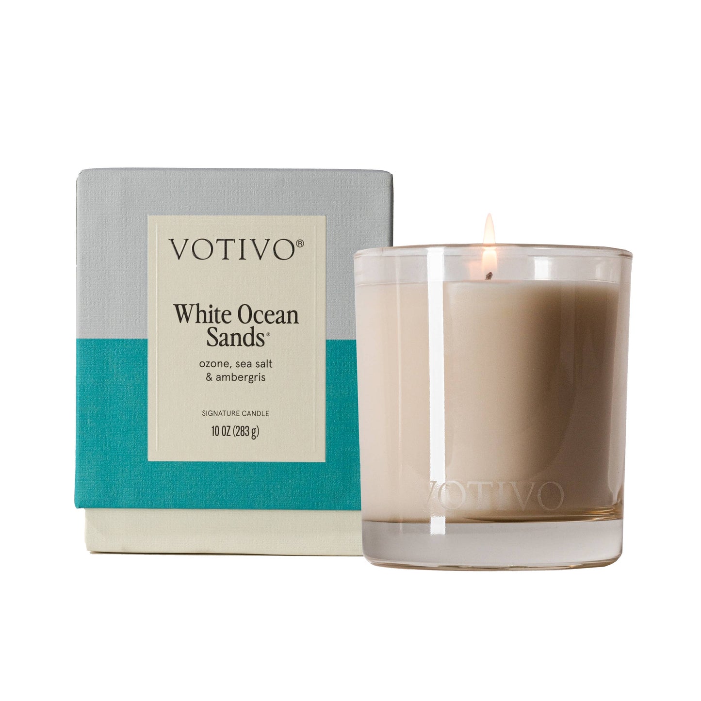 Votivo Signature Candle Clean Crisp White 10 oz
