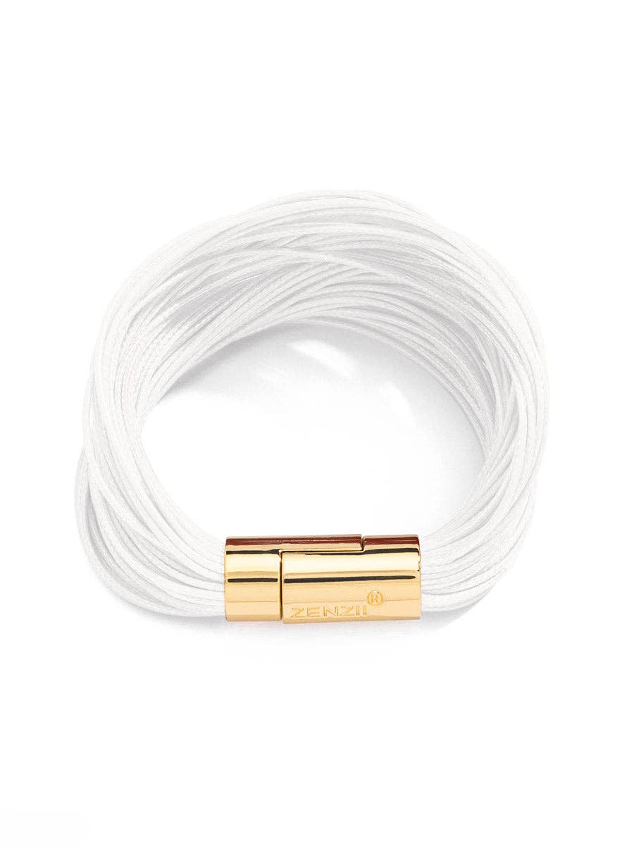 Layered Leather Rope Bracelet: BLK[D]