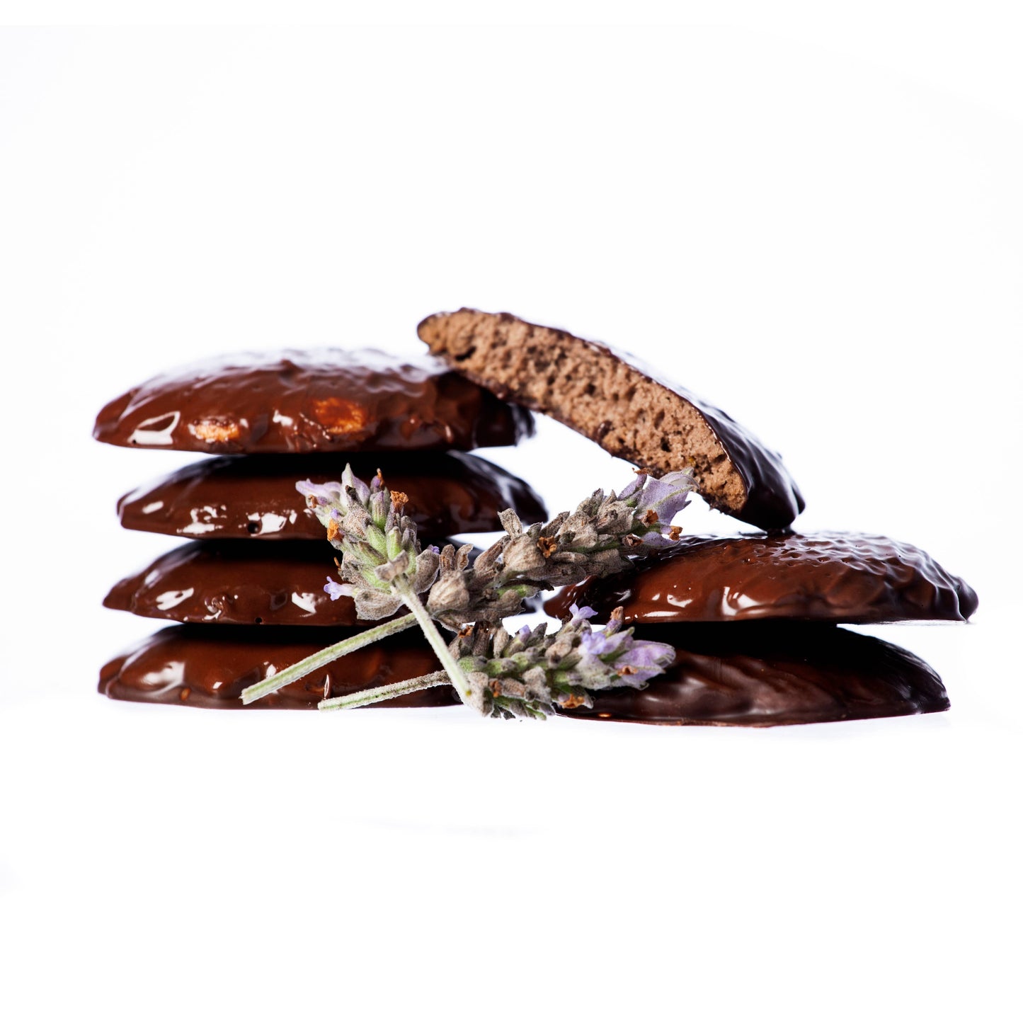 Lavender Chocolate Tea Cookies (No Gluten) 7-pack