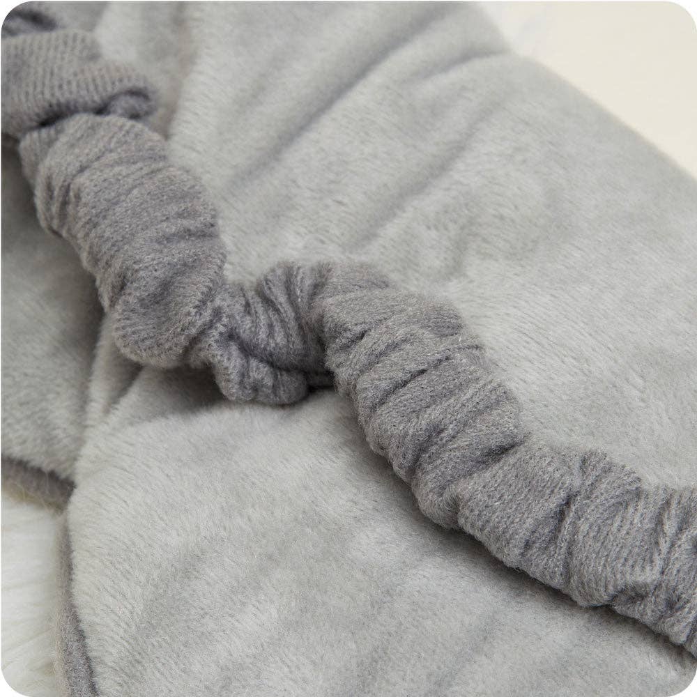 Warmies - Lavender Scented Plush - Gifts - Fall - Marshmallow Gray Warmies Eye Mask