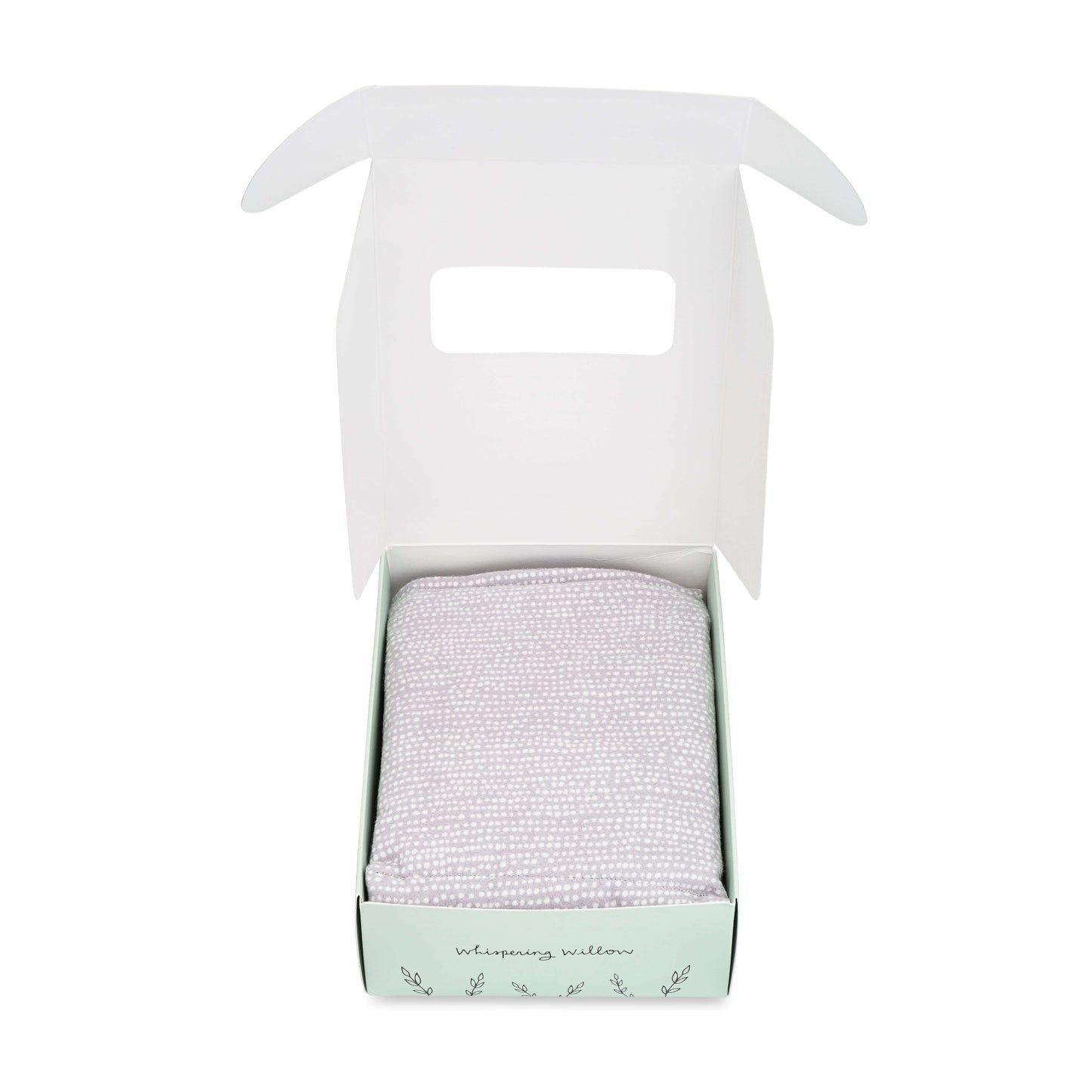 Neck Wrap, Lavender - Fly Away and gray dotted- Boxed