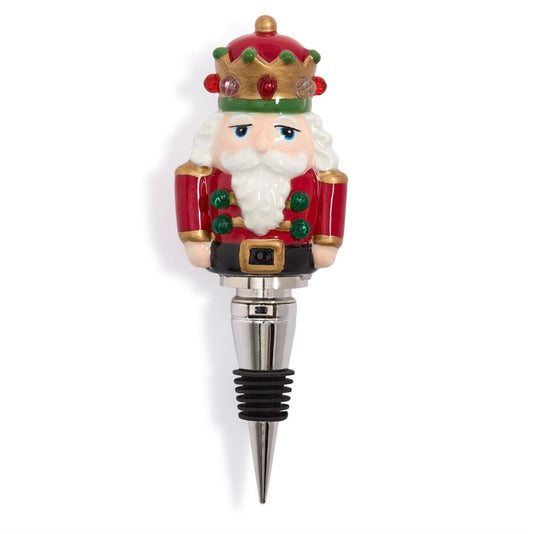 Light Up LED Nutcracker Bottle Stopper