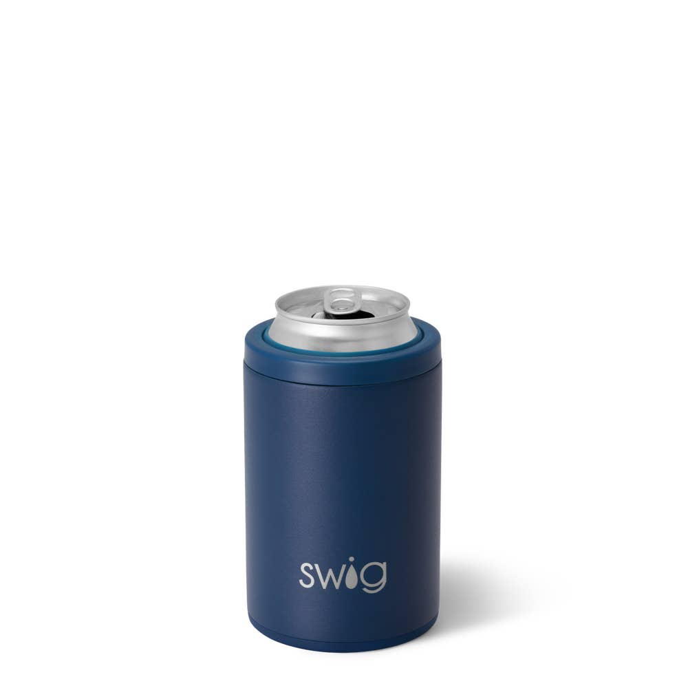 Swig - Navy Can + Bottle Cooler (12oz)