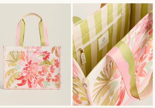 Spartina Trim Tote Castillo Tropical